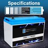 Mighty Max Battery 12V 100AH Lithium Battery Replaces Goal ZeroYeti 1250 Solar Generator ML100-12LI109